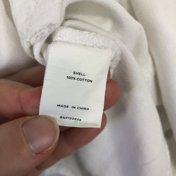 Superdown New Holland Denim Dress White Button Front Small - Picture 10 of 15